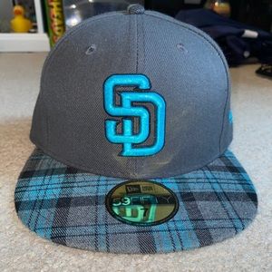New Era San Diego Padres hat size 7 Justin Bieber